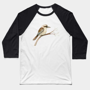 Kookaburra watercolor Baseball T-Shirt